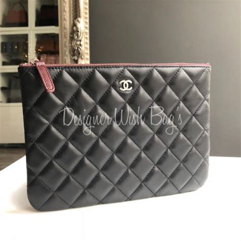 chanel medium o case|Chanel clutch shoes.